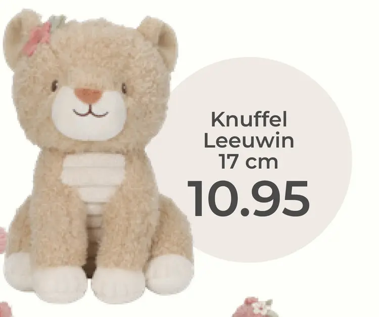 Aanbieding: Knuffel Leeuwin