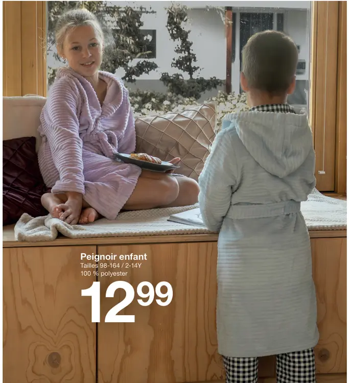 Offre: Peignoir enfant