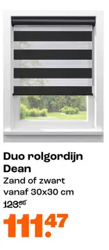Aanbieding: Duo rolgordijn Dean