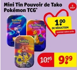 Offre: Mini Tin Pouvoir de Tako