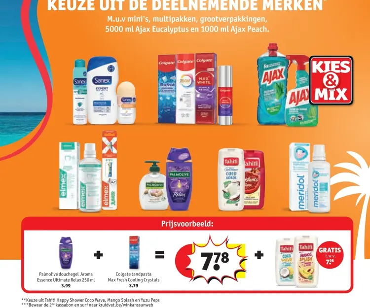 Promotie: Palmolive douchegel Aroma Essence Ultimate Re