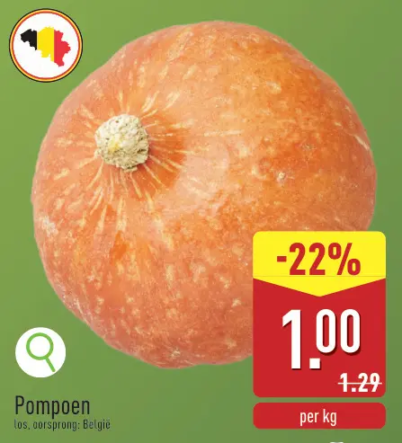 Promotie: Pompoen