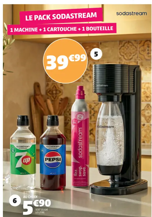 Offre: Le pack sodastream
