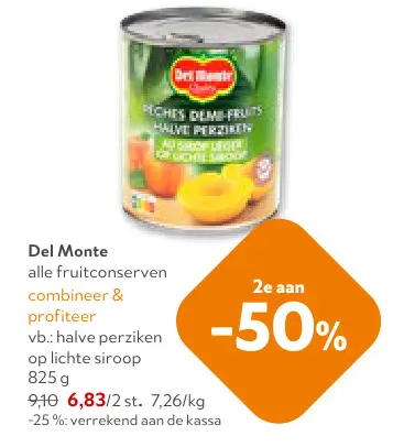 Promotie: Alle fruitconserven
