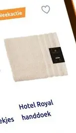 Promotie: Hotel Royal Handdoek