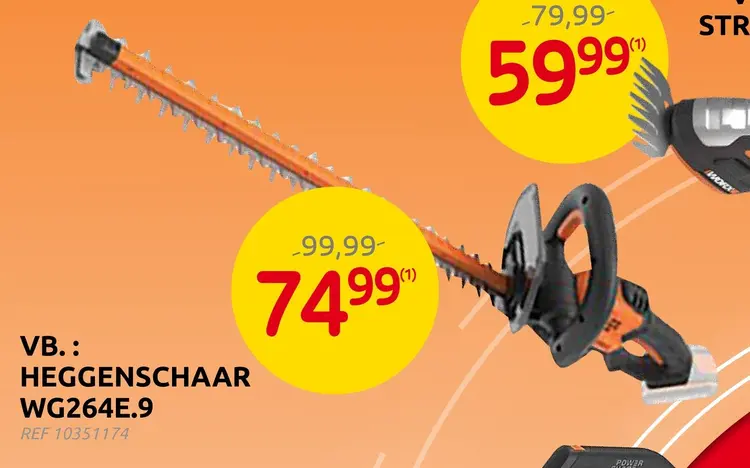 Promotie: Heggenschaar
