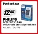 Promotie: PHILIPS FC8021/03 S BAG Universele Stofzuiger