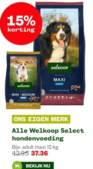Aanbieding: Welkoop Select Mini - Medium / Maxi Adult