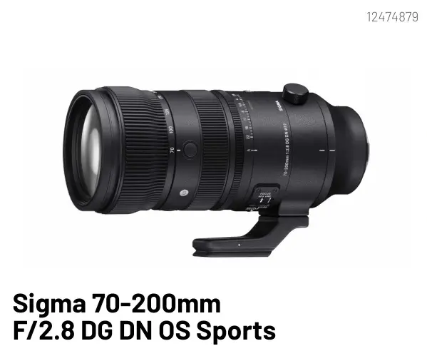 Promotie: Sigma 70-200mm F/2.8 DG DN OS Sports
