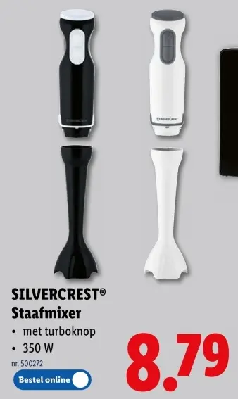Promotie: Staafmixer