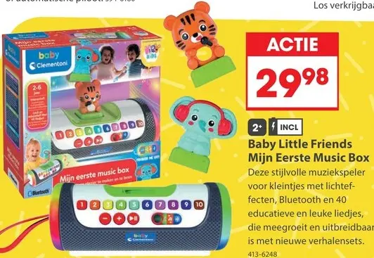 Aanbieding: Baby Little Friends Mijn Eerste Music Box
