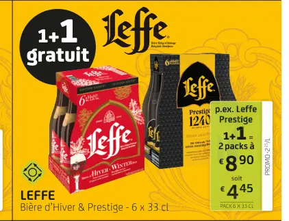 Offre: Bière d'Hiver & Prestige