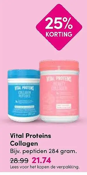 Aanbieding: Vital Proteins Collagen