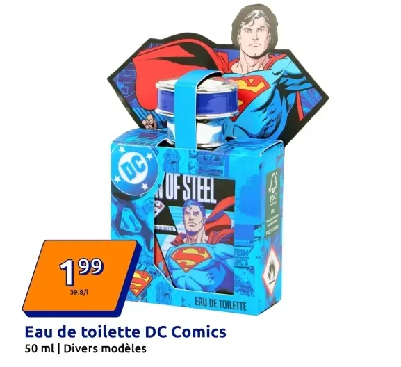 Offre: Eau de toilette DC Comics
