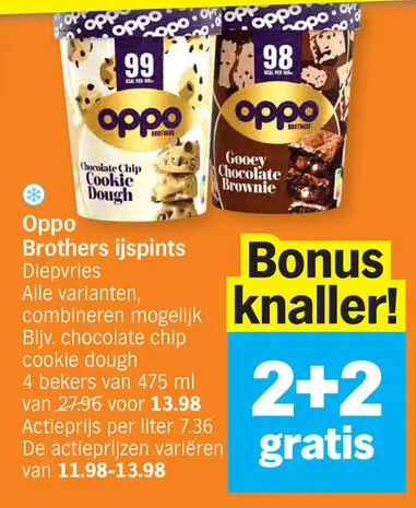 Promotie: Oppo Brothers ijspints