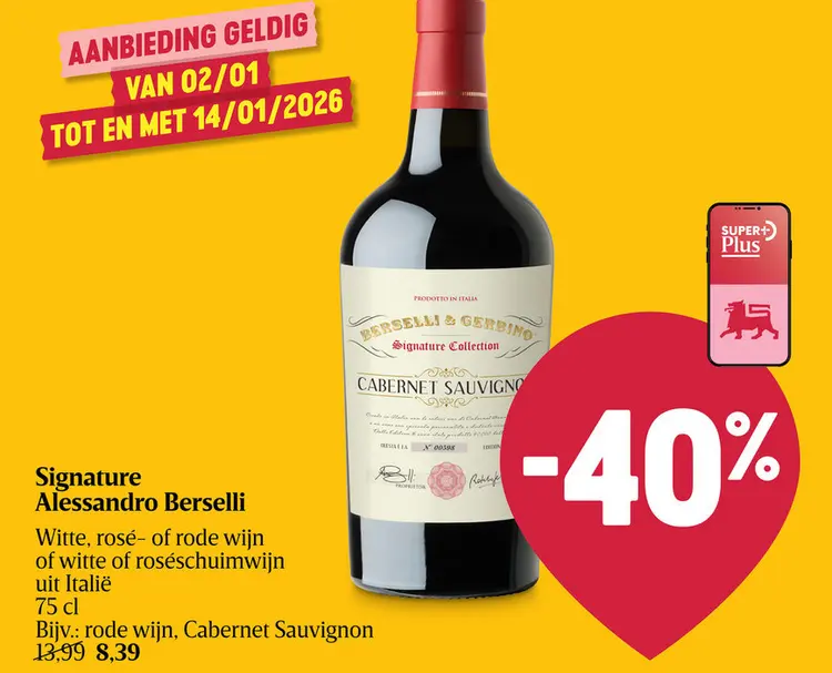 Promotie: Signature Alessandro Berselli