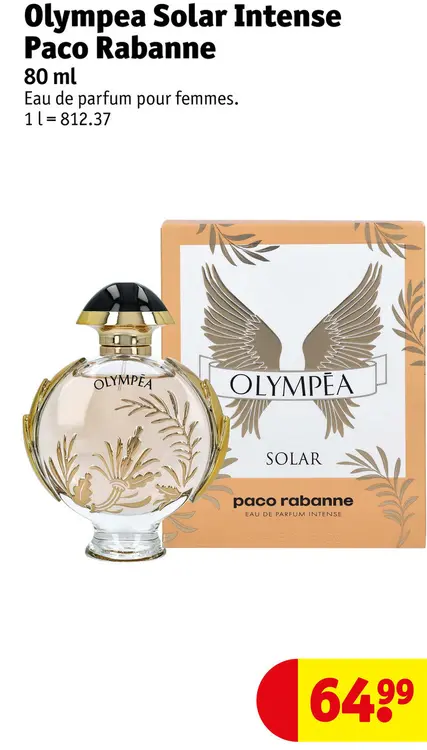 Offre: Olympea Solar Intense