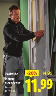 Aanbieding: Heren-fleecevest