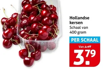 Aanbieding: Hollandse kersen