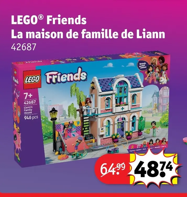 Offre: LEGO® Friends La maison de famille de Liann
