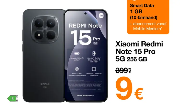 Promotie: Redmi Note 15 Pro 5G 256 GB
