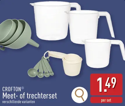 Promotie: Meet- of trechterset