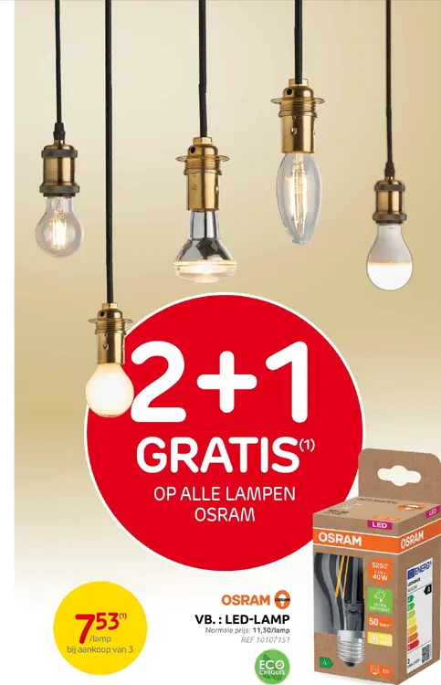 Promotie: Led-lamp