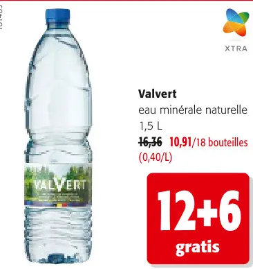 Offre: eau minérale naturelle
