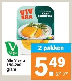Aanbieding: Alle Vivera 150-200 gram