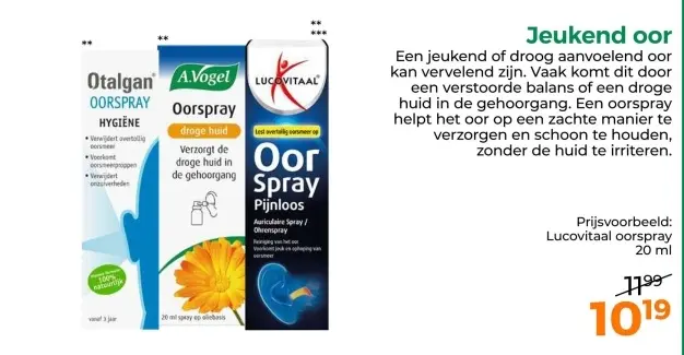 Aanbieding: Lucovitaal oorspray