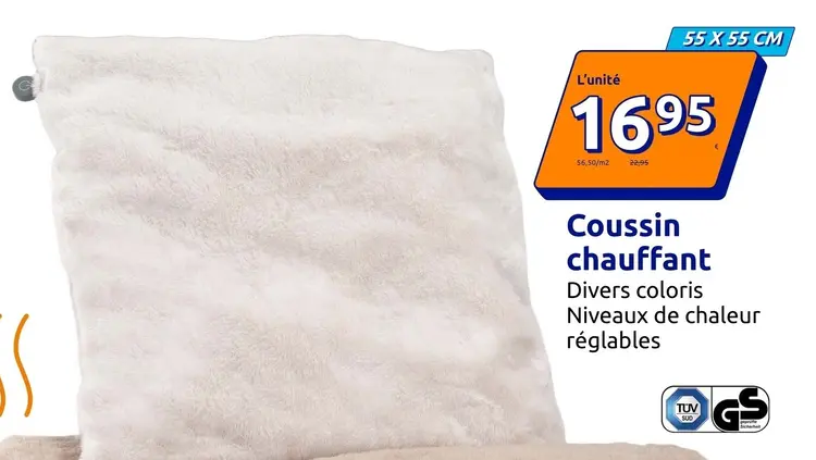 Offre: Coussin chauffant