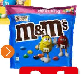 Offre: M&M's Crispy