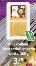 Aanbieding: Giant ravioli spinazie ricotta