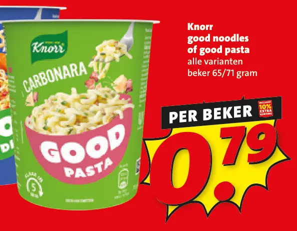 Aanbieding: Good noodles of good pasta