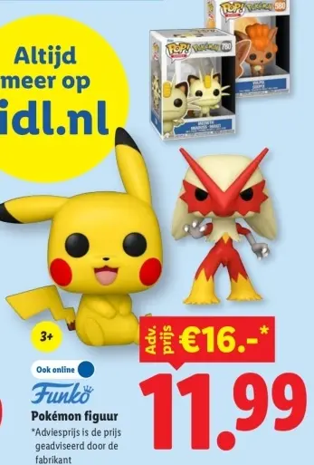 Aanbieding: Pokémon figuur