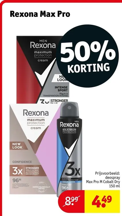 Aanbieding: Rexona Max Pro