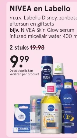 Aanbieding: NIVEA en Labello
