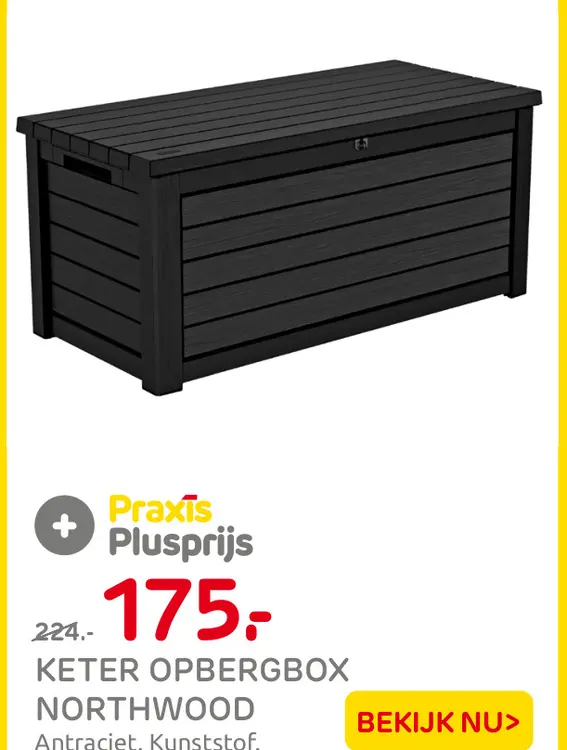 Aanbieding: Keter opbergbox northwood
