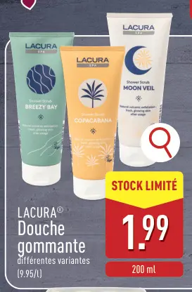 Offre: Douche gommante