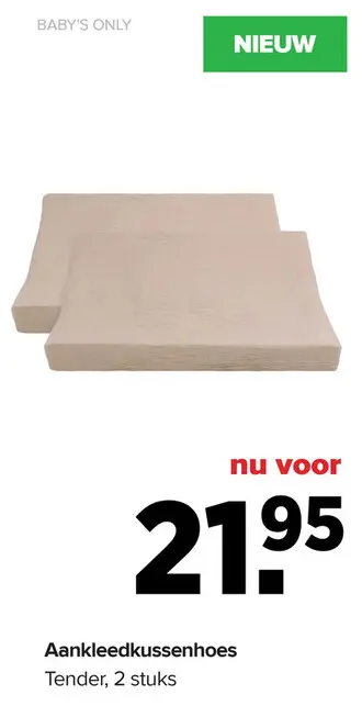 Promotie: Aankleedkussenhoes