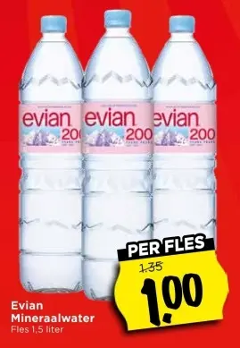 Aanbieding: Mineraalwater