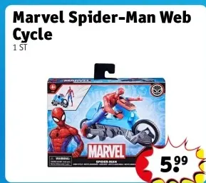 Aanbieding: Marvel Spider-Man Web Cycle