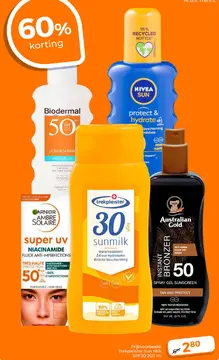 Aanbieding: Zonneproducten
