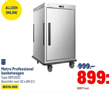 Aanbieding: Metro Professional banketwagen