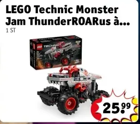 Offre: LEGO Technic Monster Jam ThunderROARus