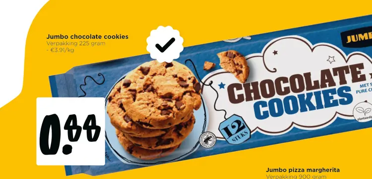 Promotie: chocolate cookies