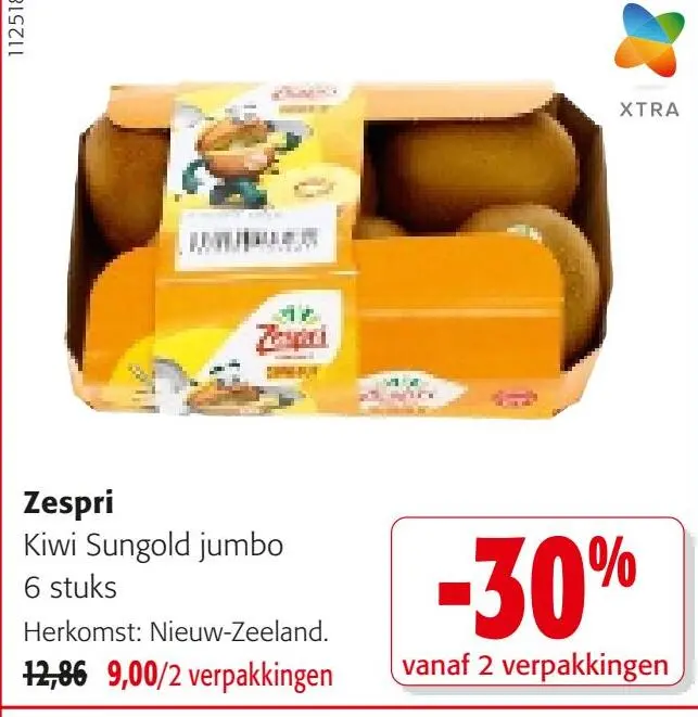 Promotie: Kiwi Sungold jumbo