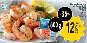 Aanbieding: Garnaalstaarten uit Argentinië