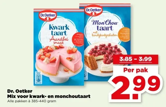 Aanbieding: Mix voor kwark- en monchoutaart