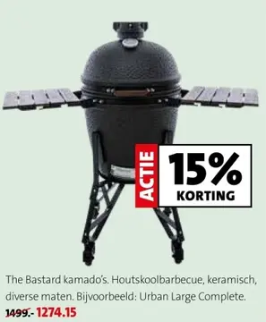 Aanbieding: The Bastard kamado's
